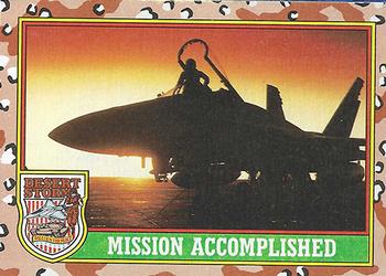 1991 Topps Desert Storm #82 Mission Accomplished Front