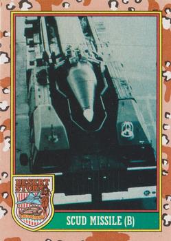 1991 Topps Desert Storm #51 SCUD Missile (B) Front