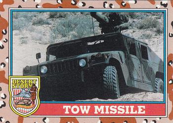 1991 Topps Desert Storm #98 TOW Missile Front