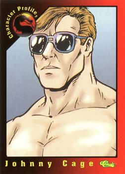1994 Classic Mortal Kombat Series 1 #9 Johnny Cage Front