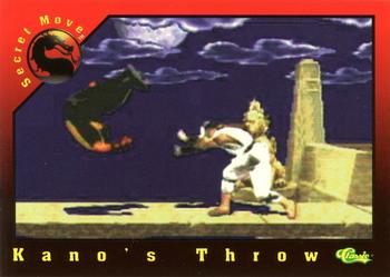 1994 Classic Mortal Kombat Series 1 #75 Kano's Throw Front