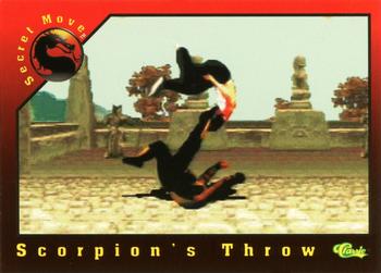 1994 Classic Mortal Kombat Series 1 #87 Scorpion's Throw Front