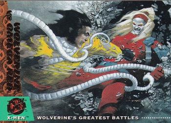 1994 Ultra X-Men #139 Wolverine vs. Omega Red Front