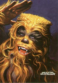1996 Topps Star Wars Shadows of the Empire #39 Chewbacca in Disguise Front
