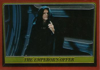 1999 Topps Chrome Archives Star Wars #85 The Emperor's Offer Front