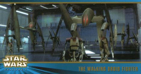 1999 Topps Widevision Star Wars: Episode I Series 2 #25 The Walking Droid Fighter Front