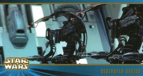 1999 Topps Widevision Star Wars: Episode I Series 2 #29 Destroyer Droids Front