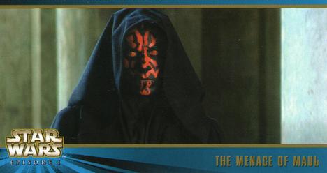 1999 Topps Widevision Star Wars: Episode I Series 2 #73 The Menace Of Maul Front