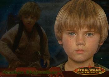 2001 Topps Star Wars Evolution #5 Anakin Skywalker Front