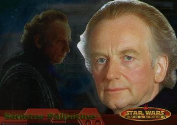 2001 Topps Star Wars Evolution #73 Senator Palpatine Front