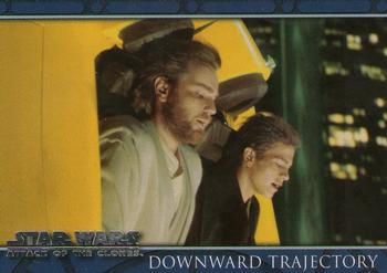 2002 Topps Star Wars: Attack of the Clones #34 Downward Trajectory Front