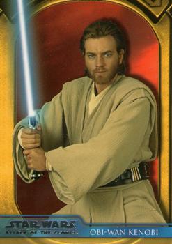 2002 Topps Star Wars: Attack of the Clones #4 Obi-Wan Kenobi Front