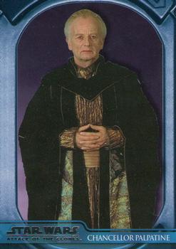 2002 Topps Star Wars: Attack of the Clones #8 Chancellor Palpatine Front