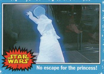 2004 Topps Heritage Star Wars #3 No escape for the princess! Front