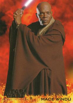2005 Topps Star Wars Revenge of the Sith #6 Mace Windu Front