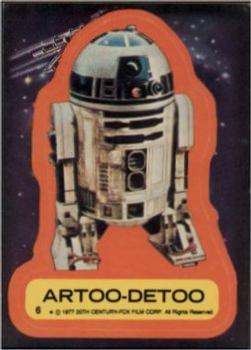 1977 Topps Star Wars - Stickers #6 Artoo-Detoo Front
