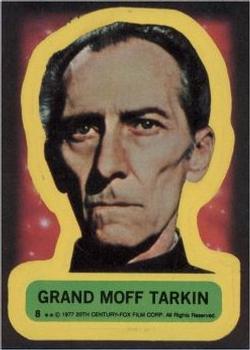 1977 Topps Star Wars - Stickers #8 Grand Moff Tarkin Front