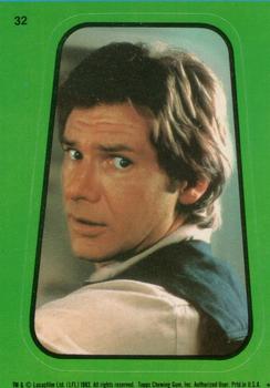 1983 Topps Star Wars: Return of the Jedi - Stickers #32 Han Solo Front