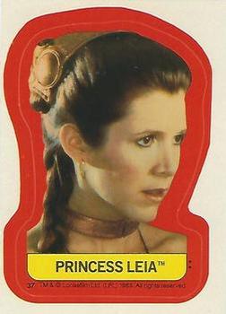 1983 Topps Star Wars: Return of the Jedi - Stickers #37 Princess Leia Front