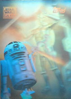 1994 Topps Star Wars Galaxy Series 2 #2 C-3PO / R2-D2 Front