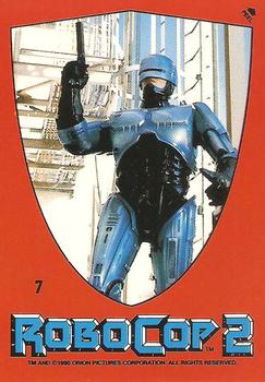 1990 Topps RoboCop 2 - Stickers #7 Robocop Front