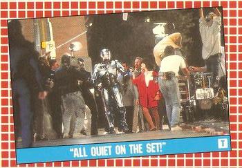 1990 Topps RoboCop 2 - Behind-the-Scenes Bonus #T 