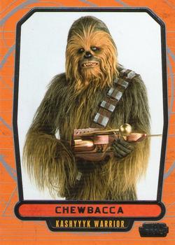 2012 Topps Star Wars: Galactic Files #77 Chewbacca Front