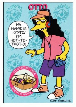 1994 SkyBox The Simpsons Series II #S2 Otto Mann Front