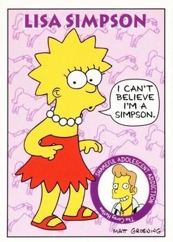1993 SkyBox The Simpsons #S4 Lisa Simpson Front