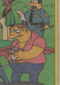 1990 Topps The Simpsons #53 Kids out there in T.V. land ... You're being Back