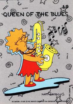 1990 Topps The Simpsons - Stickers #19 Queen of the Blues Front