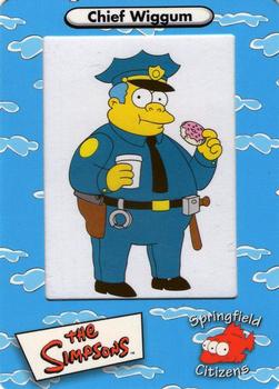 2000 ArtBox The Simpsons FilmCardz #31 Chief Wiggum Front