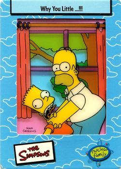 2003 ArtBox The Simpsons FilmCardz #45 Why You Little ...!!! Front