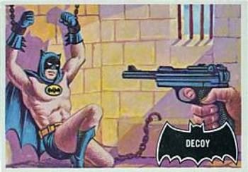 1966 Topps Batman (Black Bat Logo) #49 Decoy Front