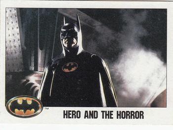1989 Topps Batman #33 Hero and the Horror Front