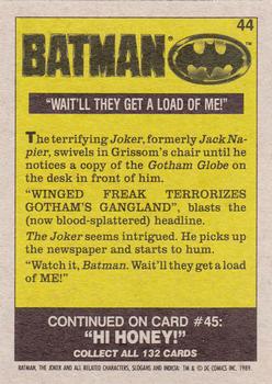 1989 Topps Batman #44 