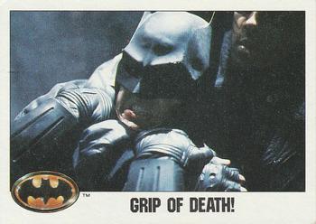 1989 Topps Batman #118 Grip of Death! Front