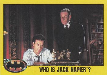 1989 Topps Batman #213 Who is Jack Napier? Front