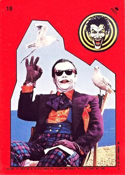 1989 Topps Batman - Stickers #18 Joker Front