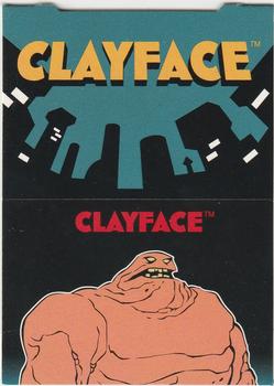1995 SkyBox The Adventures of Batman & Robin - Pop-Ups #P8 Clayface Front