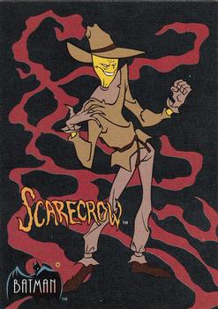 1993 Topps Batman: The Animated Series #28 Scarecrow Front