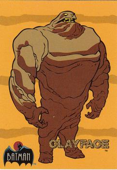 1993 Topps Batman: The Animated Series #33 Clayface Front