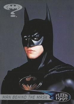 1995 Fleer Batman Forever #3 Man Behind the Mask Front