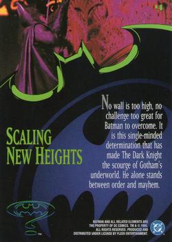 1995 Ultra Batman Forever #4 Scaling New Heights Back