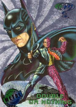 1995 Metal Batman Forever - Silver Flasher #46 Double or Nothing Front