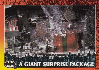 1992 Topps Batman Returns #14 A Giant Surprise Package Front