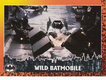 1992 Topps Batman Returns #55 Wild Batmobile Front