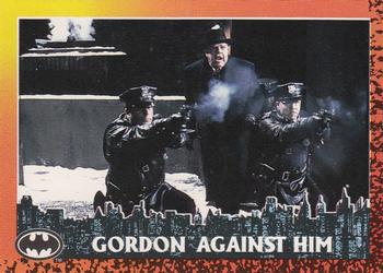 1992 Topps Batman Returns #56 Gordon Against Him Front