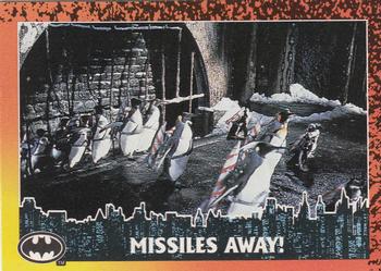 1992 Topps Batman Returns #73 Missiles Away! Front