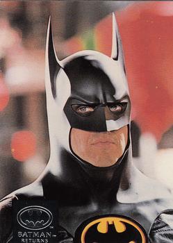 1992 Stadium Club Batman Returns #1 Director Tim Burton gives Michelle Pfeiffer Front